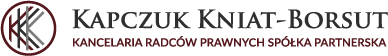 Logo kancelaria prawna Kapczuk Kniat-Borsut z Poznania